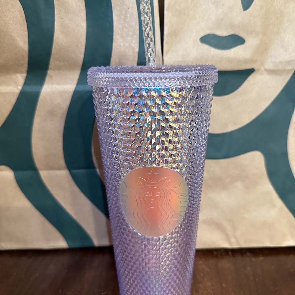 Starbucks Tumbler White Unicorn Studded - Venti 24oz - Summer 2023